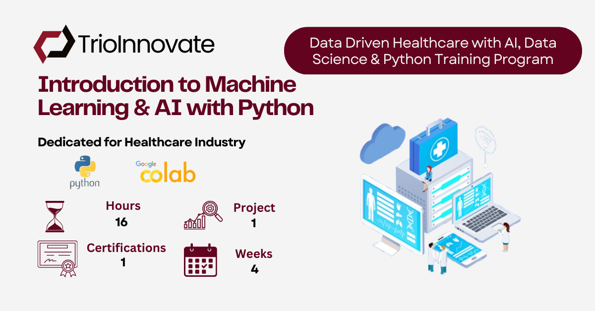 ** Introduction to Machine Learning & AI with Python