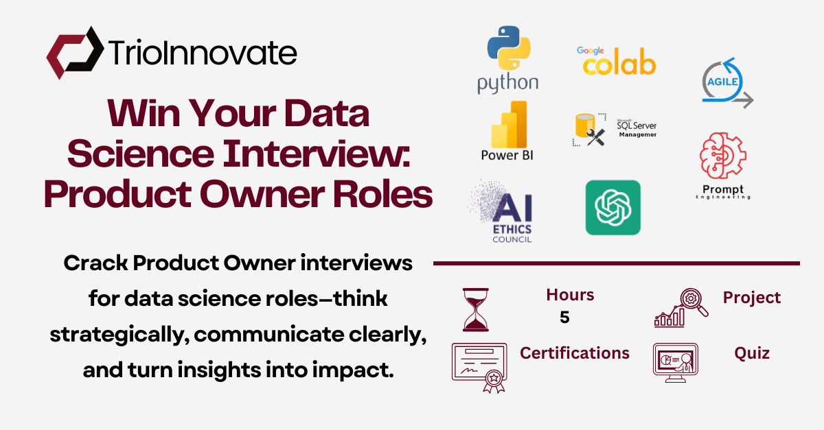 ** Win Your Data Science Interview: Product Owner Roles